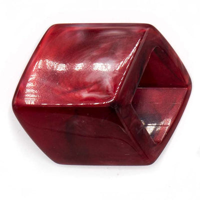 Cube Carmine rood shiny