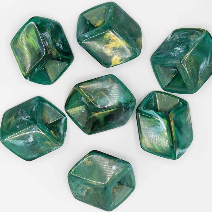 Cubes voor een donker herfsttype