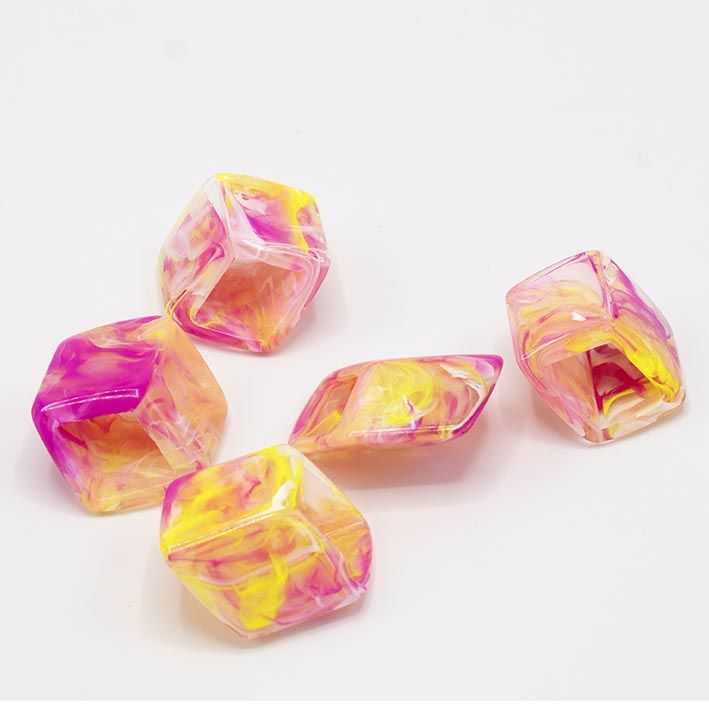 Cubes voor een helder lenteype