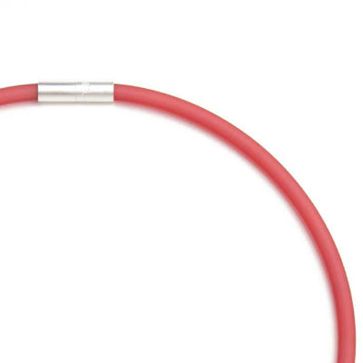 Rubber ketting, 1 lijn, Koraal