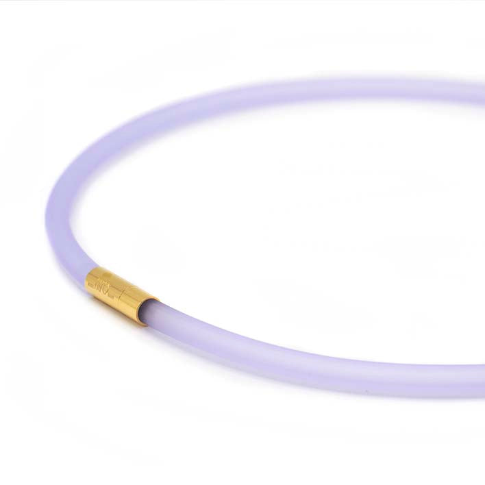 Rubber ketting,1 lijn, Lavendel