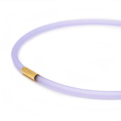 Rubber ketting,1 lijn, Lavendel