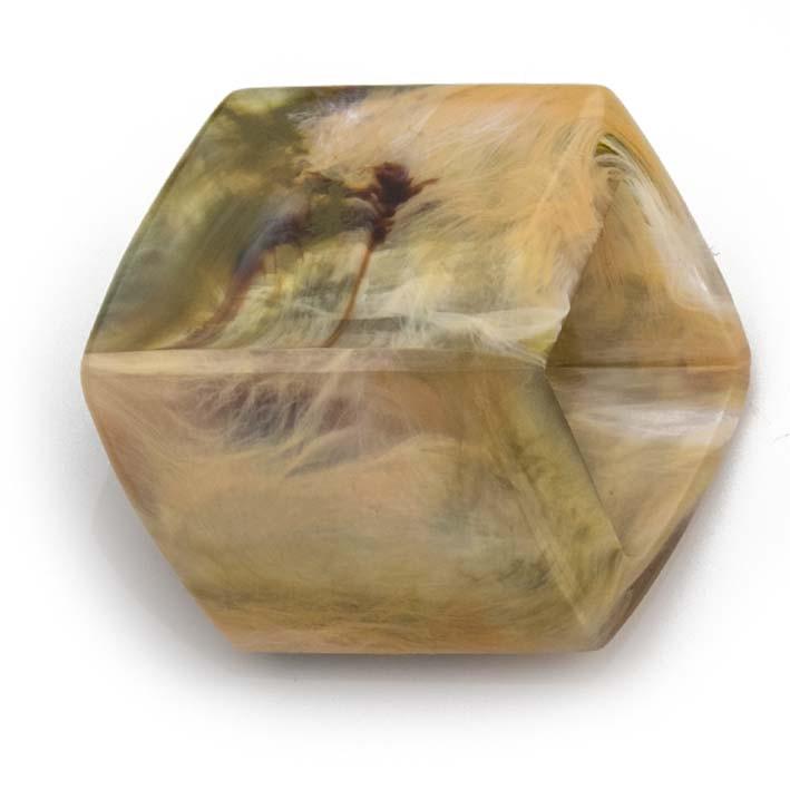 Cube hanger Kaki Shiny