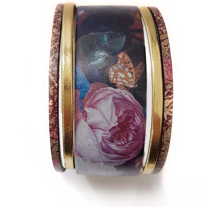 Art Bracelet, De Heem Flowers, 40mm