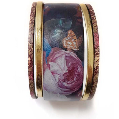 Art Bracelet, De Heem Flowers, 40mm