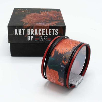 Art Bracelet, De Heem Red Flowers, 40mm