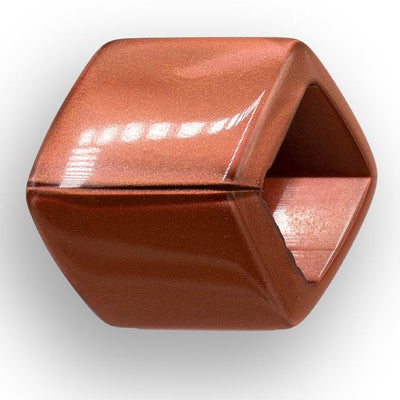 Cube hanger Copper Brown shiny