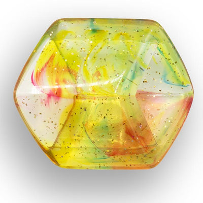 Cube hanger Summer Sparkle transparant glitter