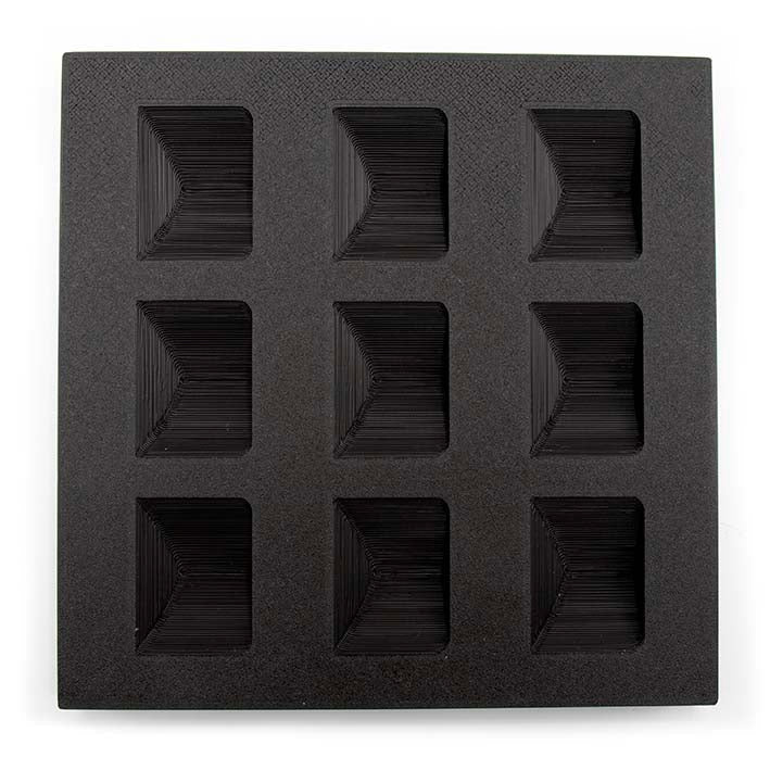 Duurzame Display voor Cubes in 3D geprint bio plastic, basic