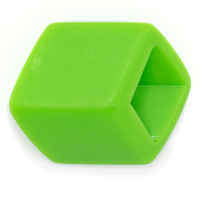Cube hanger neon groen