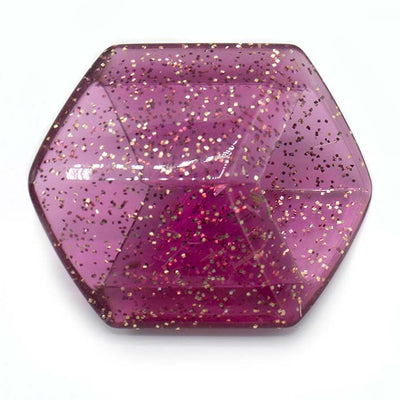 Cube hanger Magenta Glitter