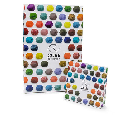 Set van drie Mini Cubes in Galaxy