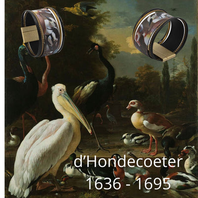 Art Bracelet, d'Hondecoeter, Ducks, 40mm