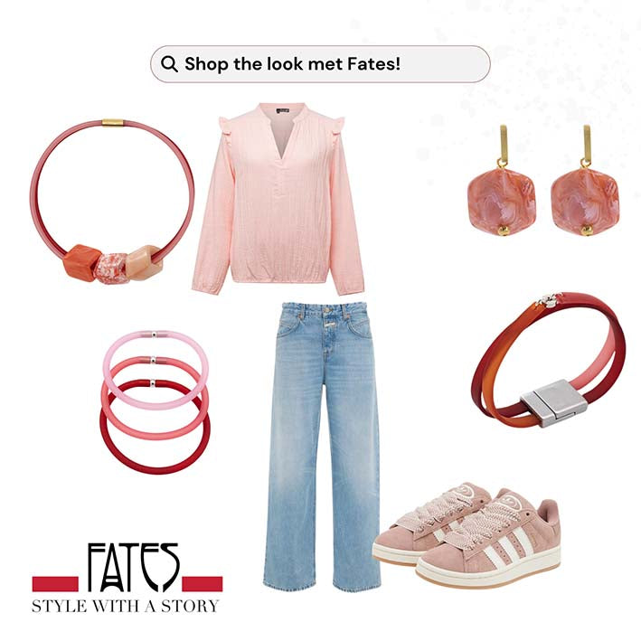 De hele look - Roze