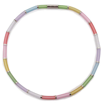 Bits & Pieces, ketting zero waste regenboog pastel