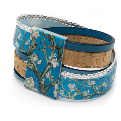 Art Bracelet, Blossom, van Gogh, 40 mm
