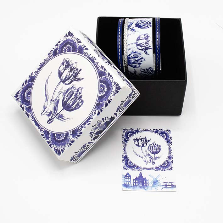 Art Bracelet, Dutch Tulips, 40 mm