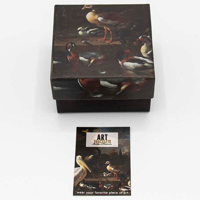Art Bracelet, d'Hondecoeter, Ducks, 25mm