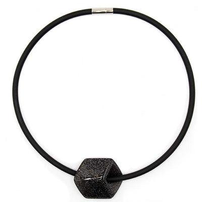 Ketting van RUBBER 1 lijns met Cube Spicks