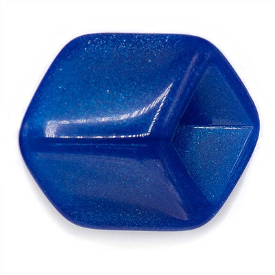 Cube hanger Azuur blauw Shiny