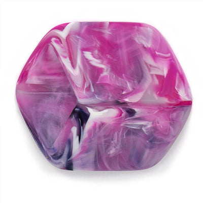 Rubber ketting 2 lijns met 1 Cube, Spring Flowers