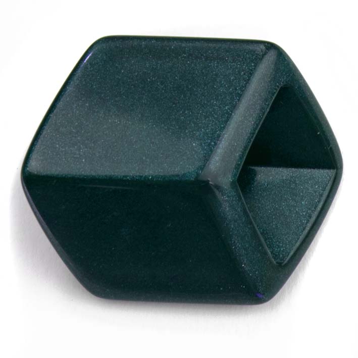 Cube hanger Green Glitter