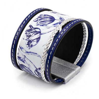 Art Bracelet, Dutch Tulips, 40 mm