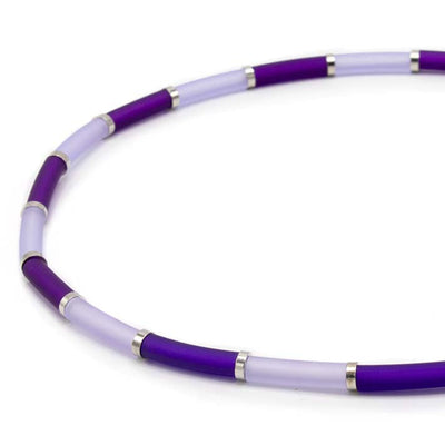 Bits & Pieces, Kleurrijke ketting, paars met lila