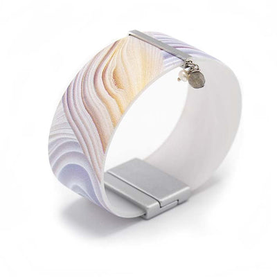 Art Bracelet, Maan agaat, 25mm