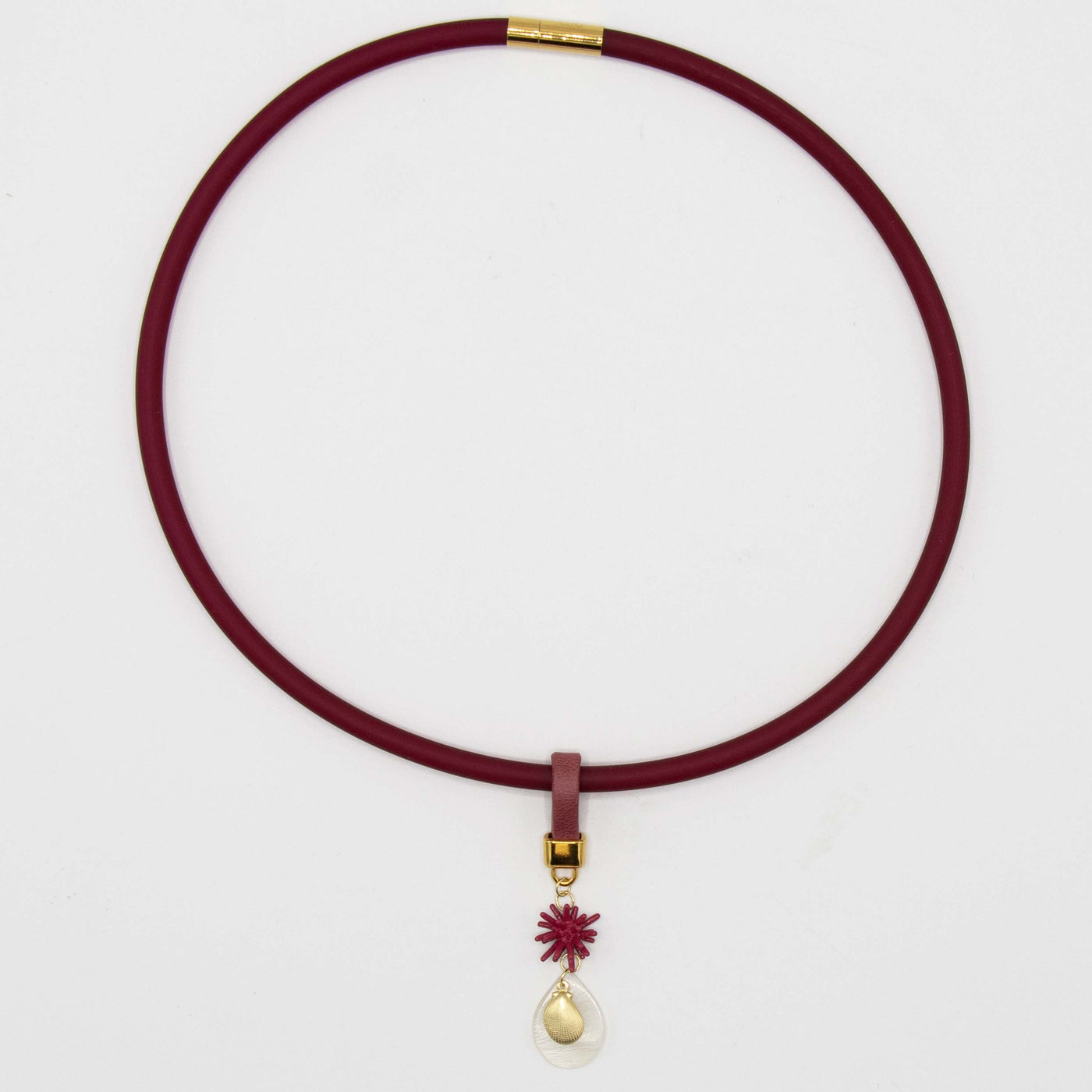 Hanger met roze zee-egel