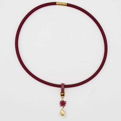 Hanger met roze zee-egel