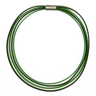 Ketting van rubber, Ribbon, Military groen