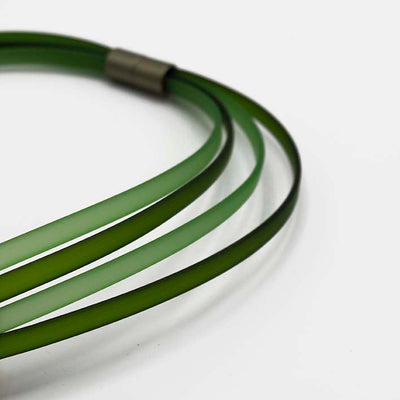 Ketting van rubber, Ribbon, Military groen