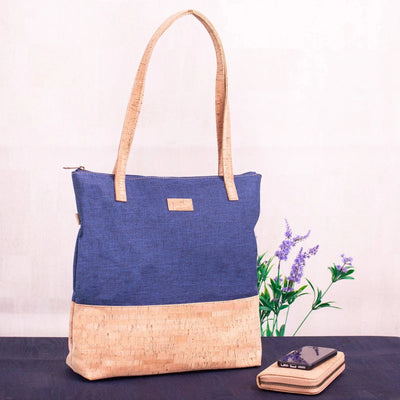 Kurk tas shopper jeans