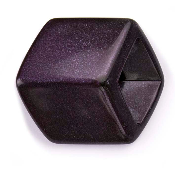 Cube Aubergine Glitter