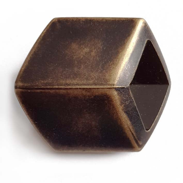 Cube hanger Messing gold