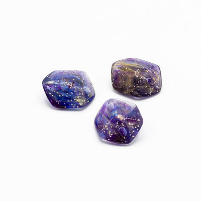 Set van drie Mini Cubes in Galaxy