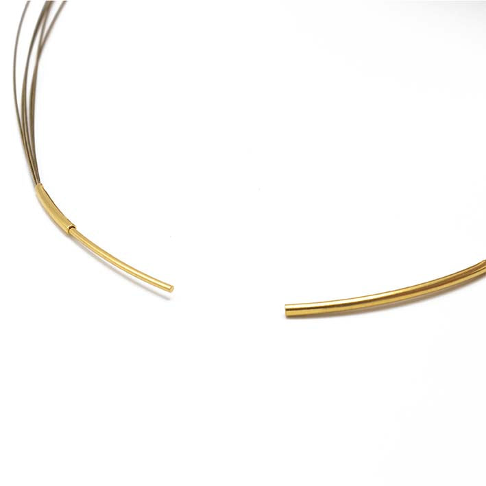 Ketting met mini cubes, Galaxy Fresh Gold