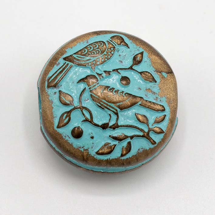 Losse hanger verwisselbaar vintage vogel