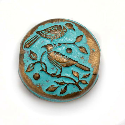 Losse hanger verwisselbaar vintage vogel