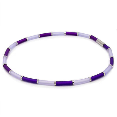 Bits & Pieces, Kleurrijke ketting, paars met lila
