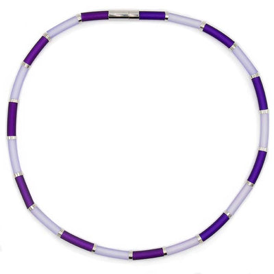 Bits & Pieces, Kleurrijke ketting, paars met lila