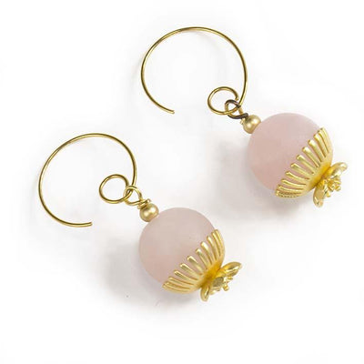 Dandelian, rose quartz bracelet