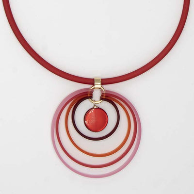 Ketting Cirkels, Rood