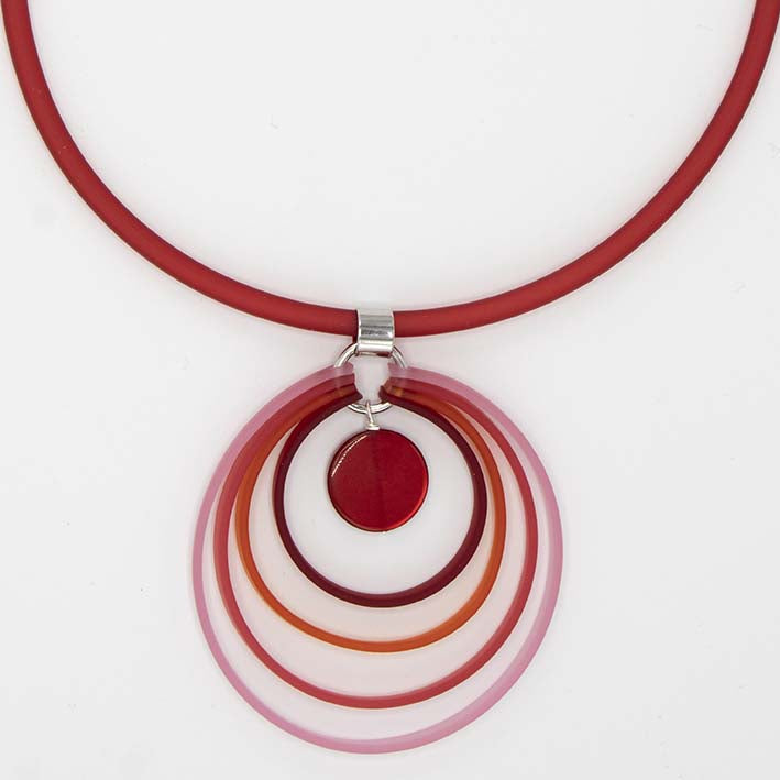 Ketting Cirkels, Rood