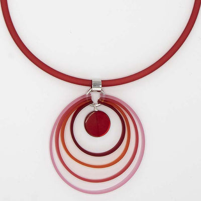 Ketting Cirkels, Rood