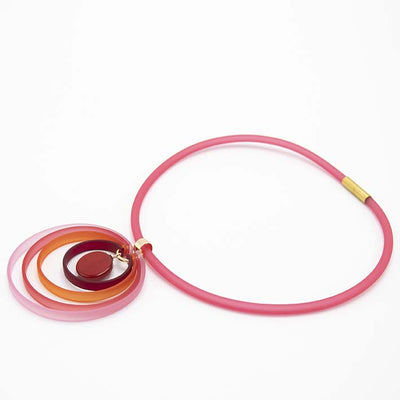 Ketting Cirkels, Rood
