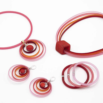 Ketting Cirkels, Rood